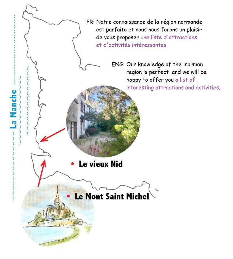 Frühstückspension Le Vieux Manoir Carolles